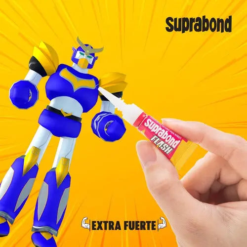 Adhesivo Suprabond Instantáneo Flash - 1g X 3 Unidades Blíster