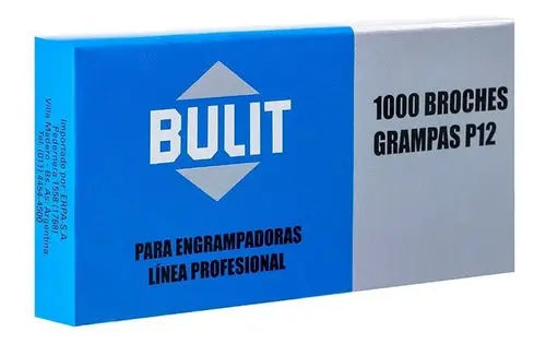 Grampas BULIT profesionales - 12 mm