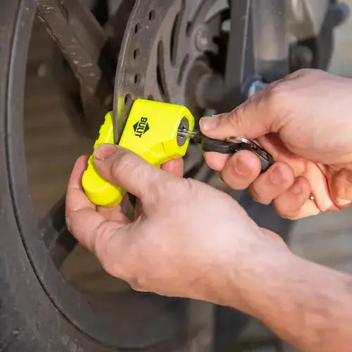 Candado traba disco BULIT - 5,5 mm con funda