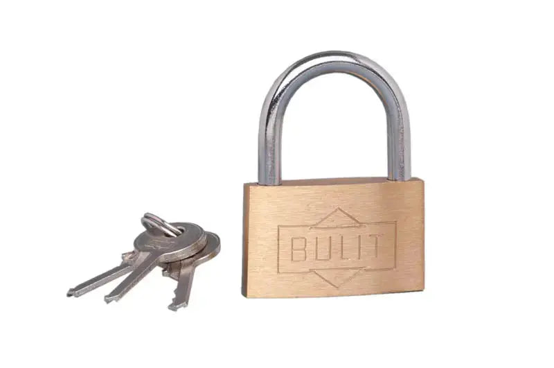 Candado Bulit de Bronce Macizo Standard 20mm Bulit