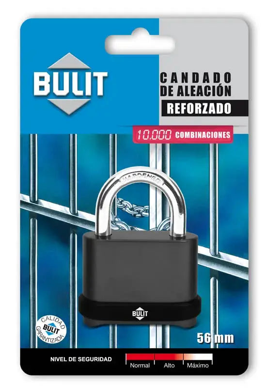 Candado de Combinación Reforzado Bulit Bulit