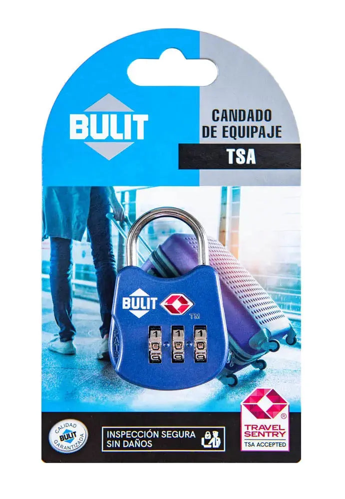 Candado de Combinación Tsa con Aro Bulit - CRAFTERS