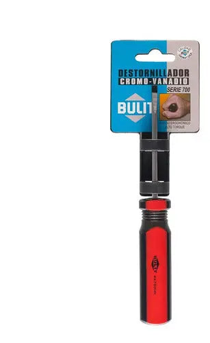 Destornillador plano 4x75 BULIT - Cromo vanadio - serie 700
