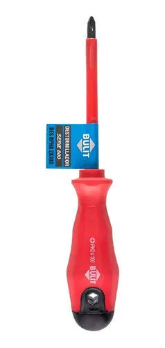 Destornillador philips aislado 2x100 BULIT - Cromo vanadio - serie 800