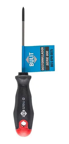 Destornillador philips 0x75 BULIT - Cromo vanadio - serie 800