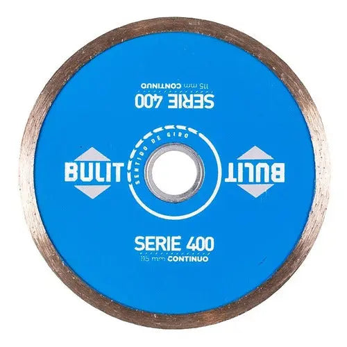 Disco diamantado BULIT serie 400 - continuo 115 mm