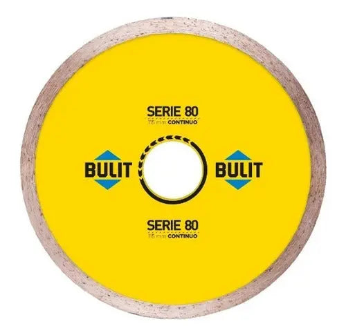 Disco diamantado BULIT serie 80 - continuo 115 mm