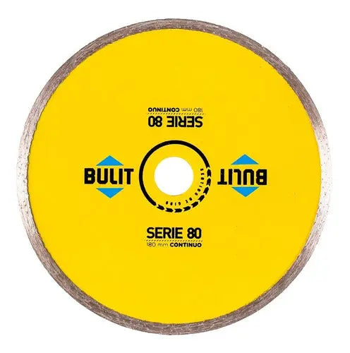 Disco diamantado BULIT serie 80 - continuo 180 mm