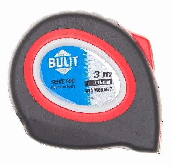 Cinta Métrica BULIT Serie 500 con Freno 3m X 16mm Bulit