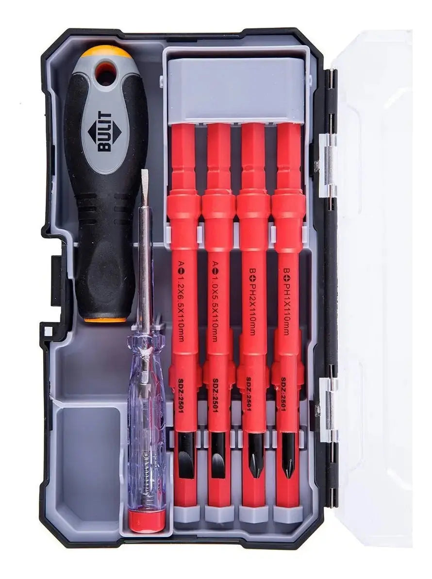 Set de Destornilladores BULIT Aislados - Kit Profesional Bulit