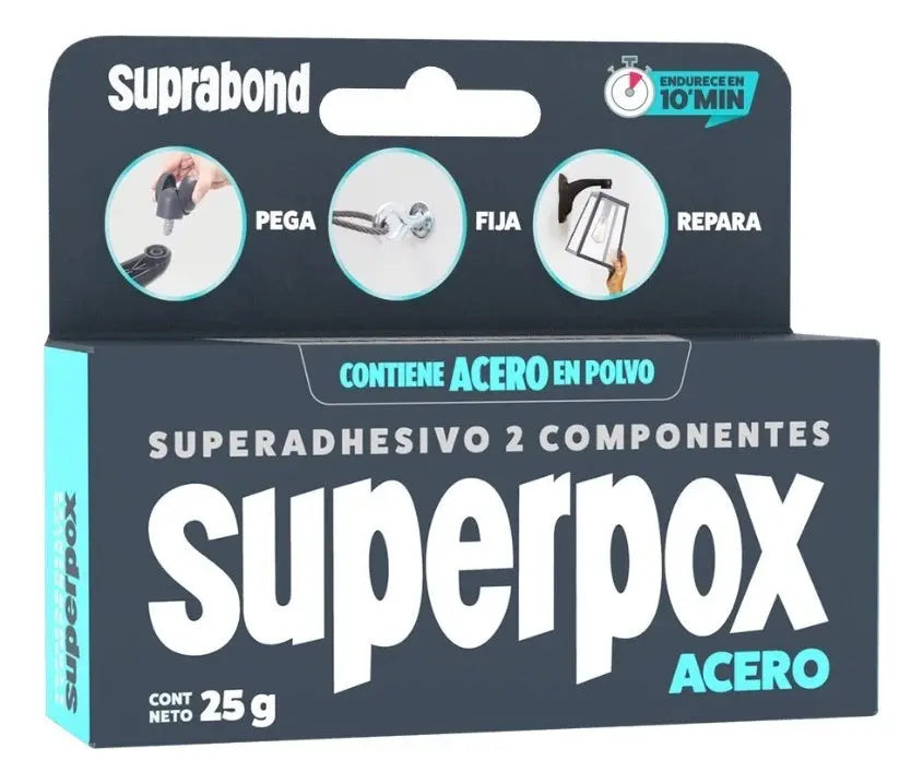 Superadhesivo Suprabond 2 Componentes con Acero en Polvo Suprabond