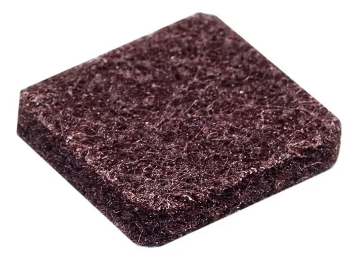 Topetina Suprabond de Fieltro Marrón Cuadrada 20mm Suprabond