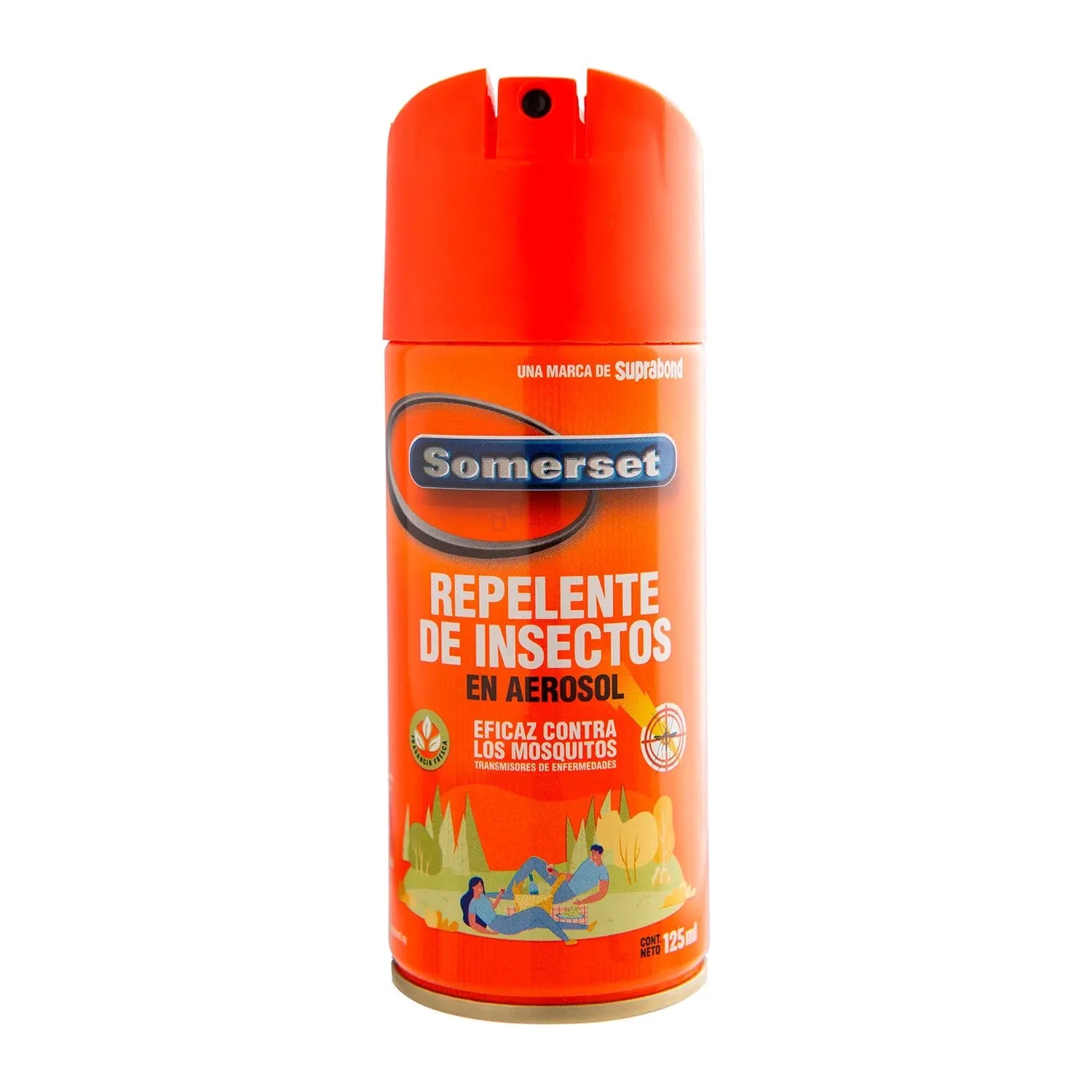 Repelente de Mosquitos Somerset Aerosol 125 Ml Uso Diario Somerset