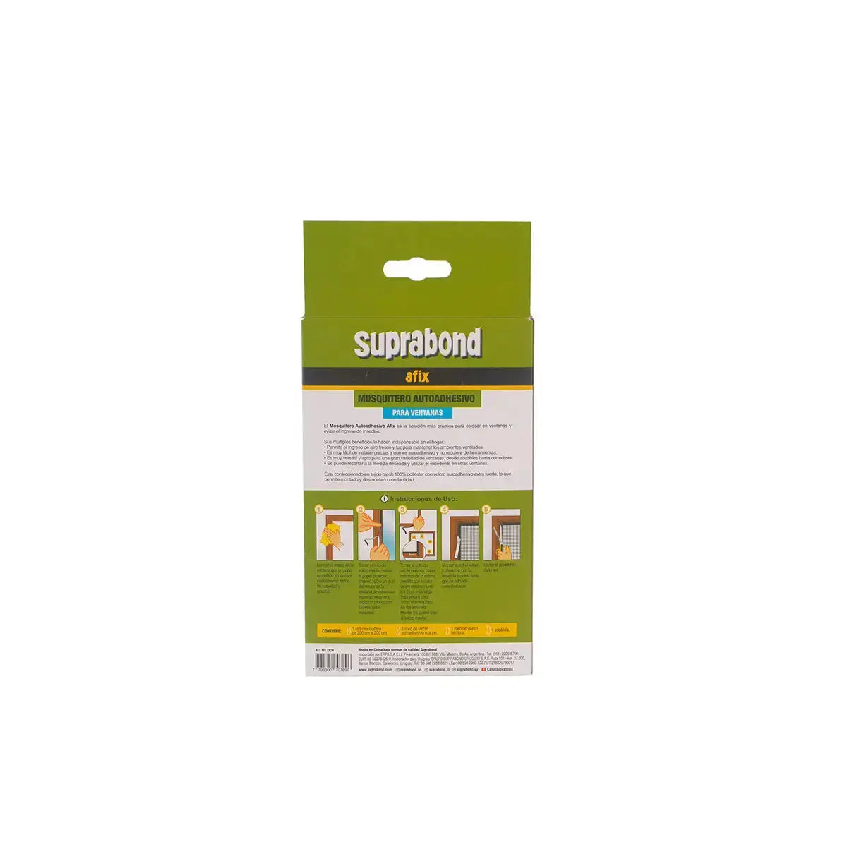 Mosquitero Ventana Suprabond Autoadhesivo Magnética 200x200 - CRAFTERS