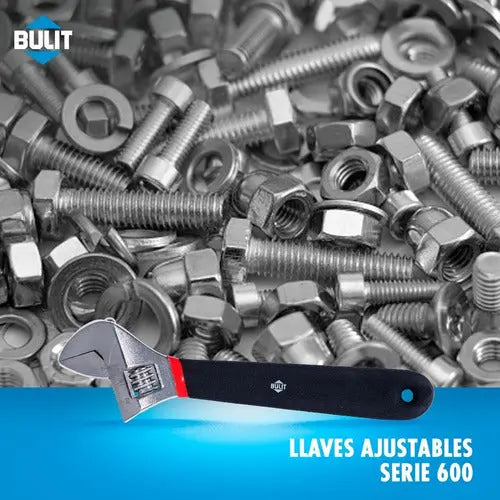 Llave BULIT ajustable serie 600 - 10"