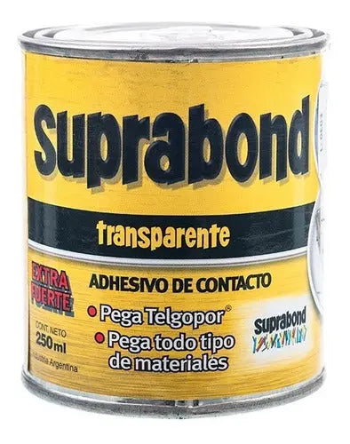 Adhesivo Suprabond Transparente - Lata 250ml