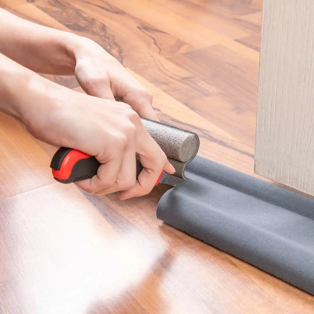 Zócalo Burlete Suprabond Doble Bajo Puerta 120cm - Gris Suprabond