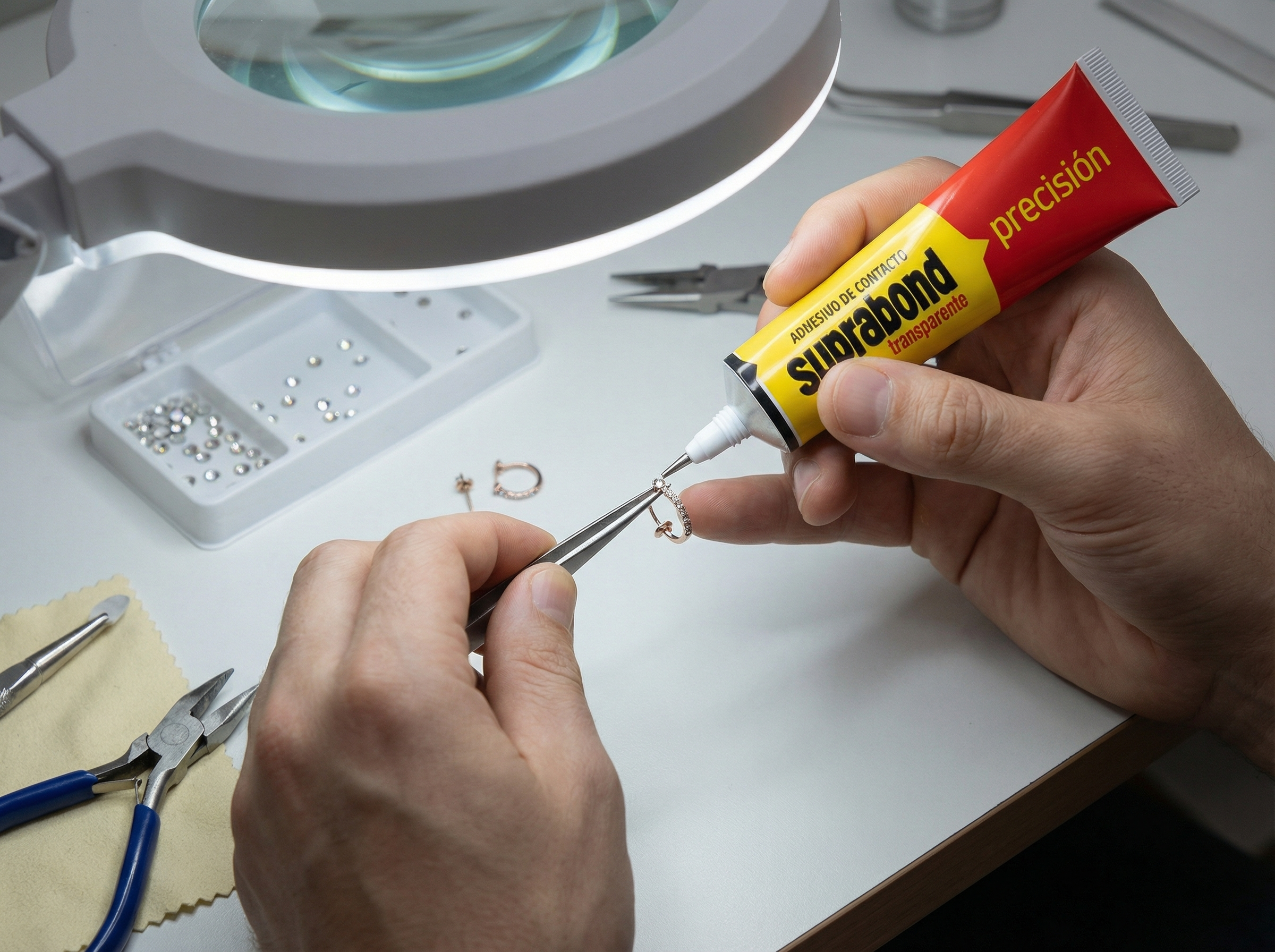 Adhesivo Suprabond Transparente Precisión - Pomo 25 ml