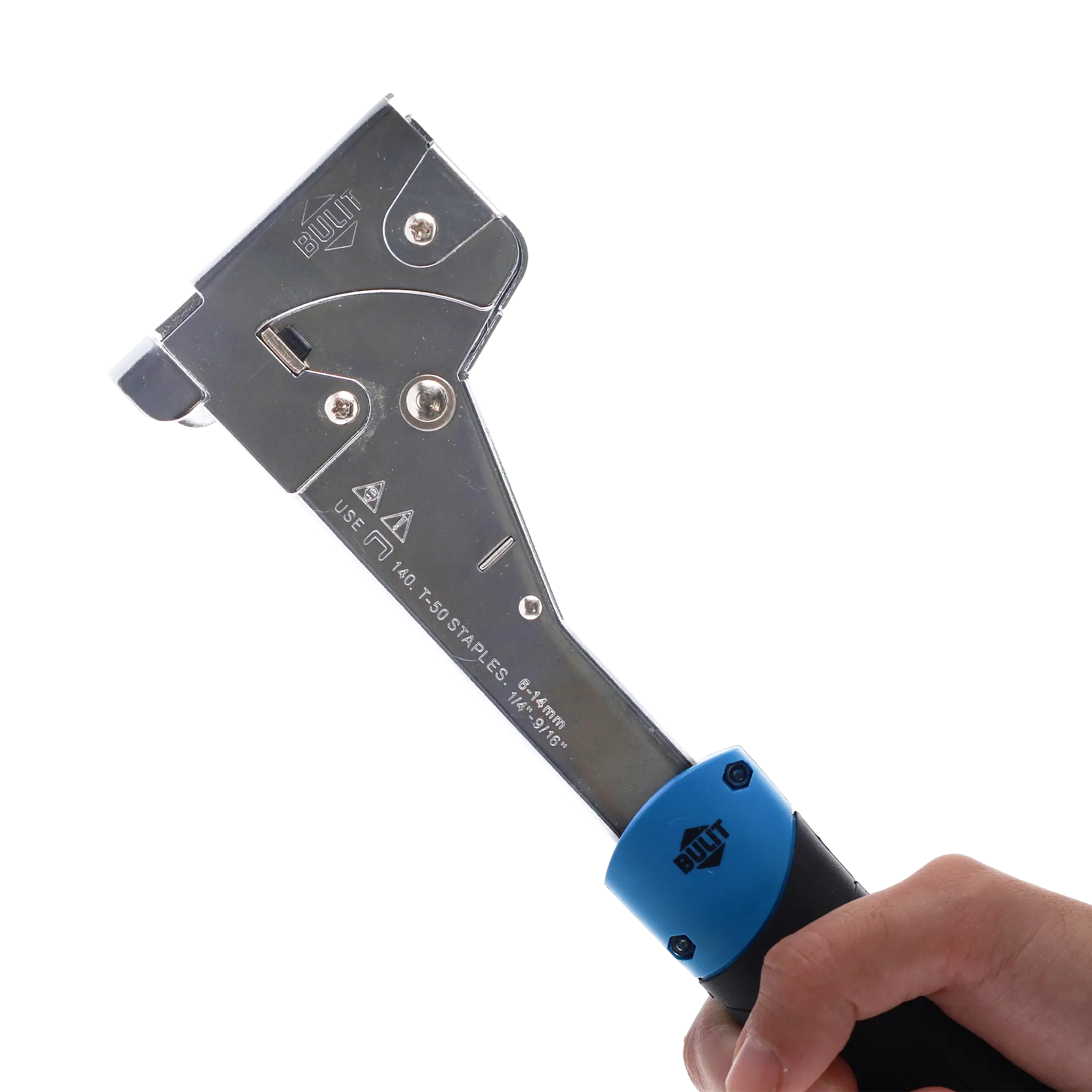 Engrampadora Martillo Bulit Profesional con Grampas Bulit