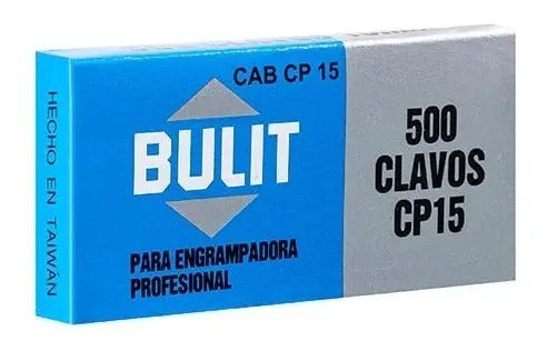 Clavos BULIT para Engrampadora profesional - potencia regulable