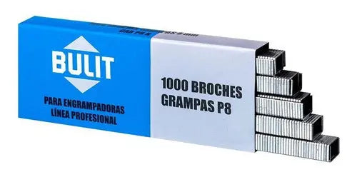 Grampas BULIT profesionales - 8 mm