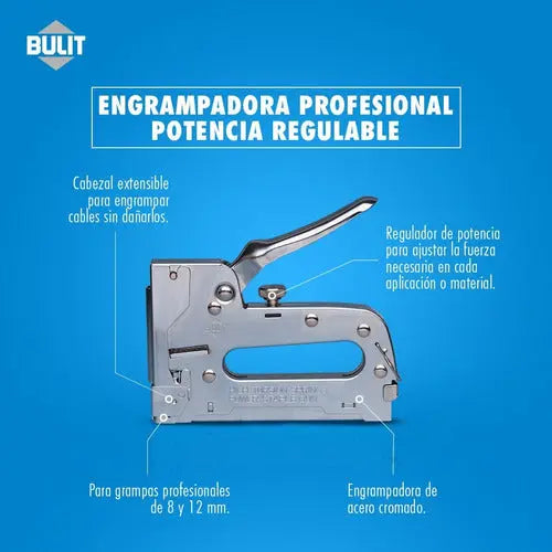 Engrampadora BULIT Profesional Potencia Regulable