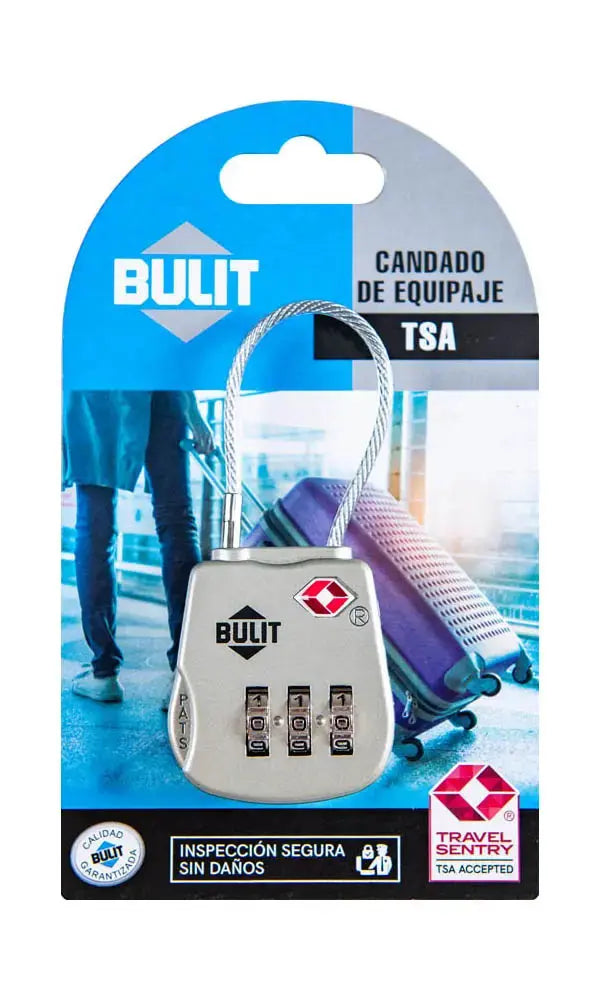 Candado de Combinación Tsa con Cable Bulit - CRAFTERS
