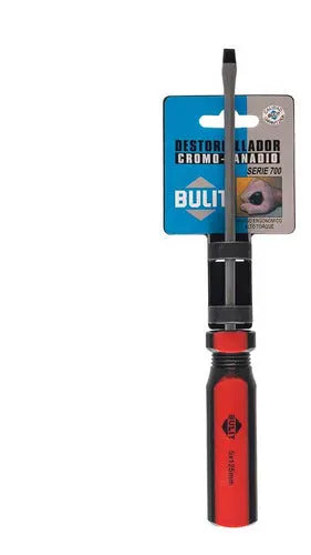 Destornillador plano 5x125 BULIT - Cromo vanadio - serie 700