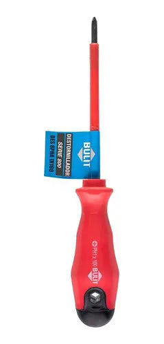 Destornillador philips aislado 1x100 BULIT - Cromo vanadio - serie 800