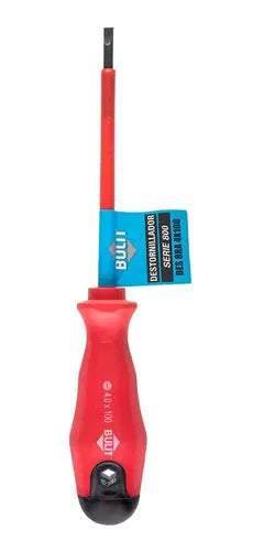 Destornillador recto aislado 4x100 BULIT - Cromo vanadio - serie 800