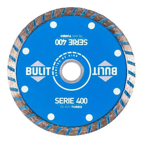 Disco diamantado BULIT serie 400 - turbo 115 mm