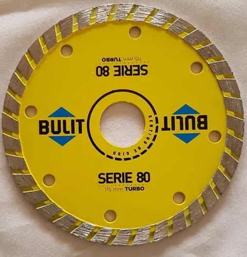 Disco diamantado BULIT serie 80 - turbo115 mm