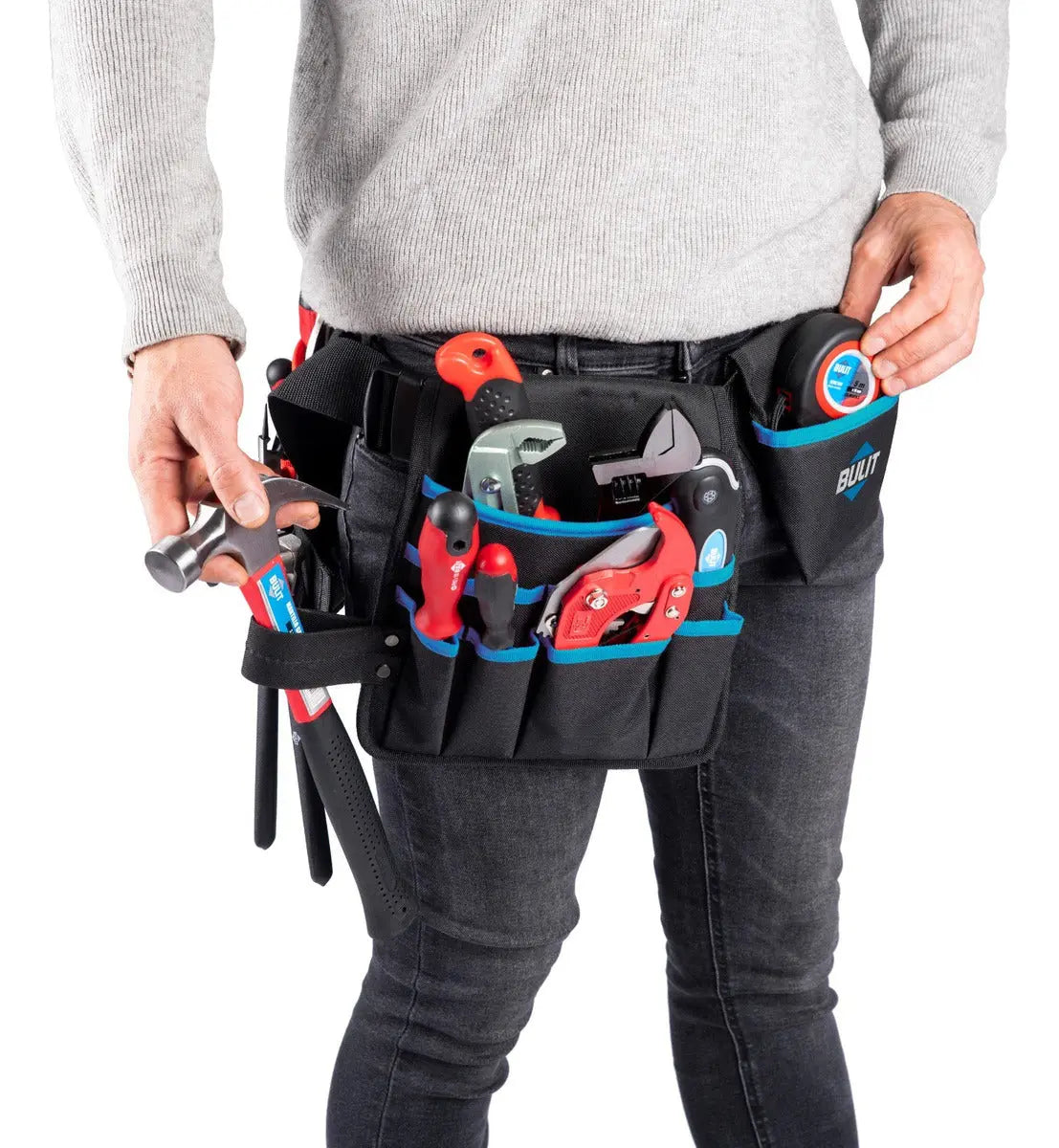 Cinturón Porta Herramientas BULIT 2 Cartucheras Multiuso Bulit