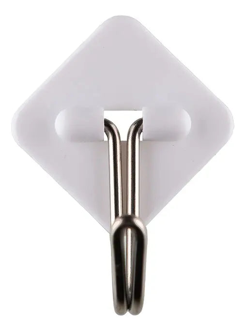 Perchas Autoadhesivas Suprabond Removibles 33mm Blancas X 5u Suprabond