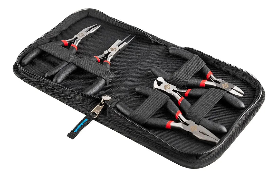 Set Pinzas Precisión BULIT Serie 600 5 Unidades 4 1/2 Pulgadas Bulit