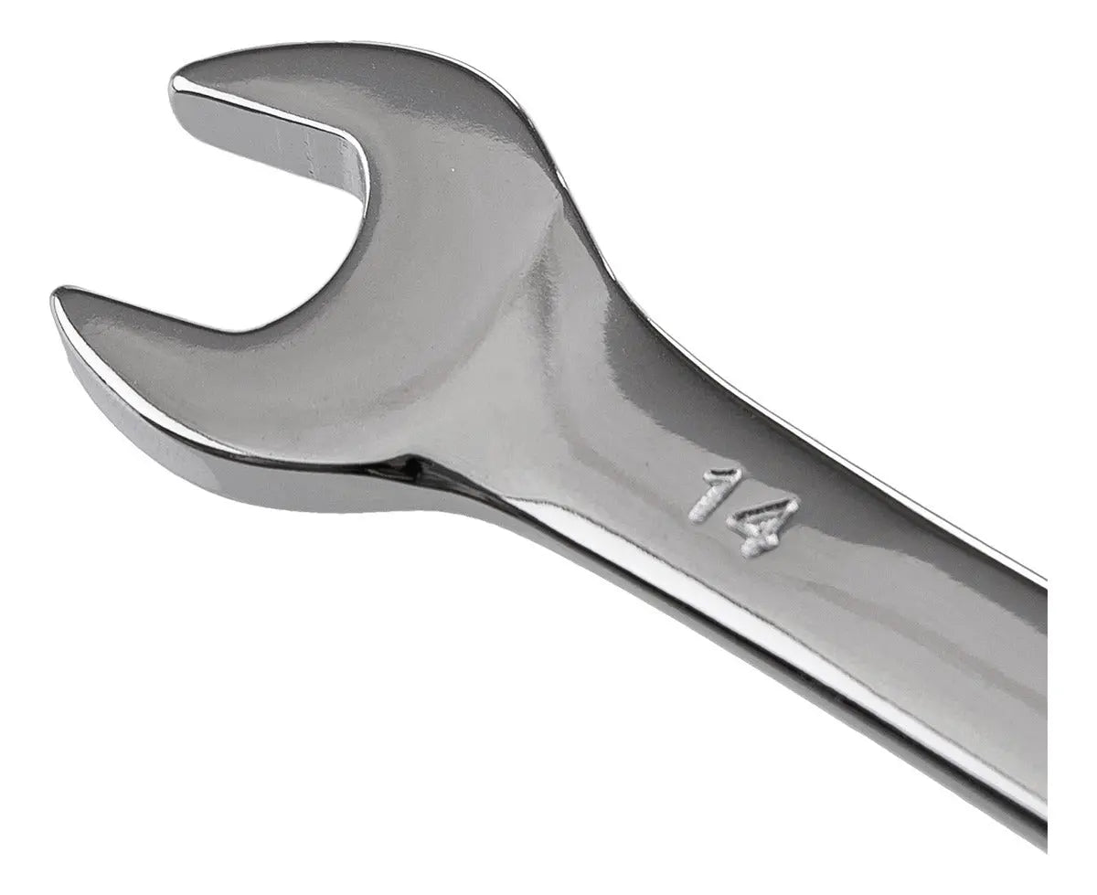 Llave Combinada BULIT Serie 700 - Acodada Cromo Vanadio - 14mm Bulit