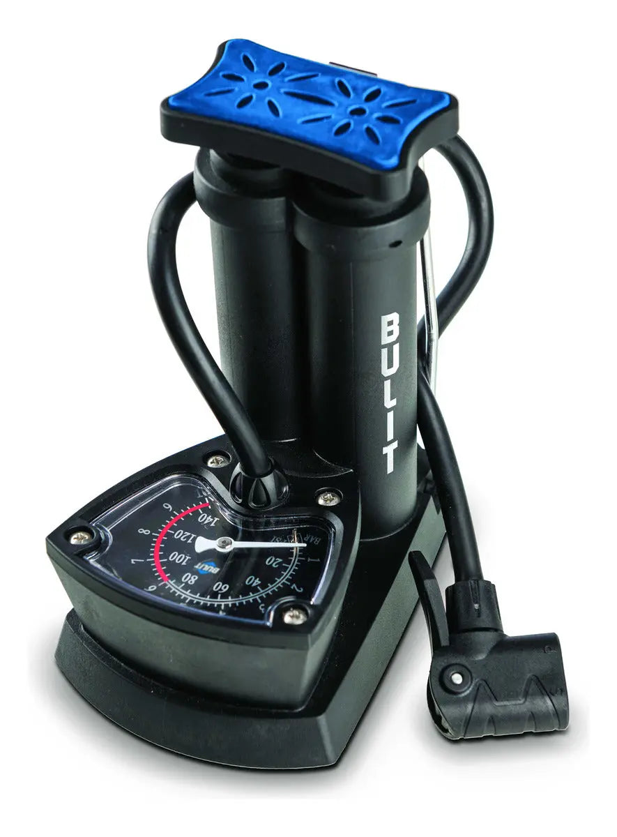 Mini Inflador de Pie con Manómetro BULIT Serie 200 Bulit