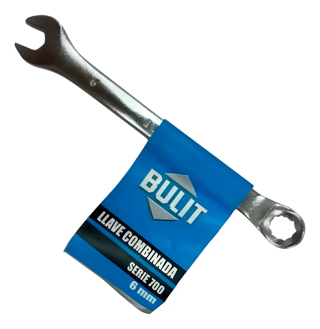 Llave Combinada BULIT Serie 700 - Acodada Cromo Vanadio - 6mm Bulit