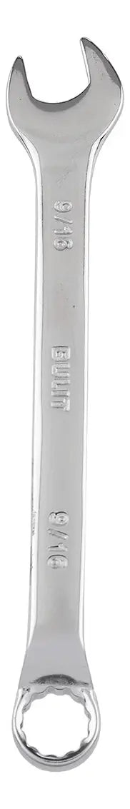 Llave Combinada BULIT Acodada Cromo Vanadio - 9/16 Pulgadas Bulit