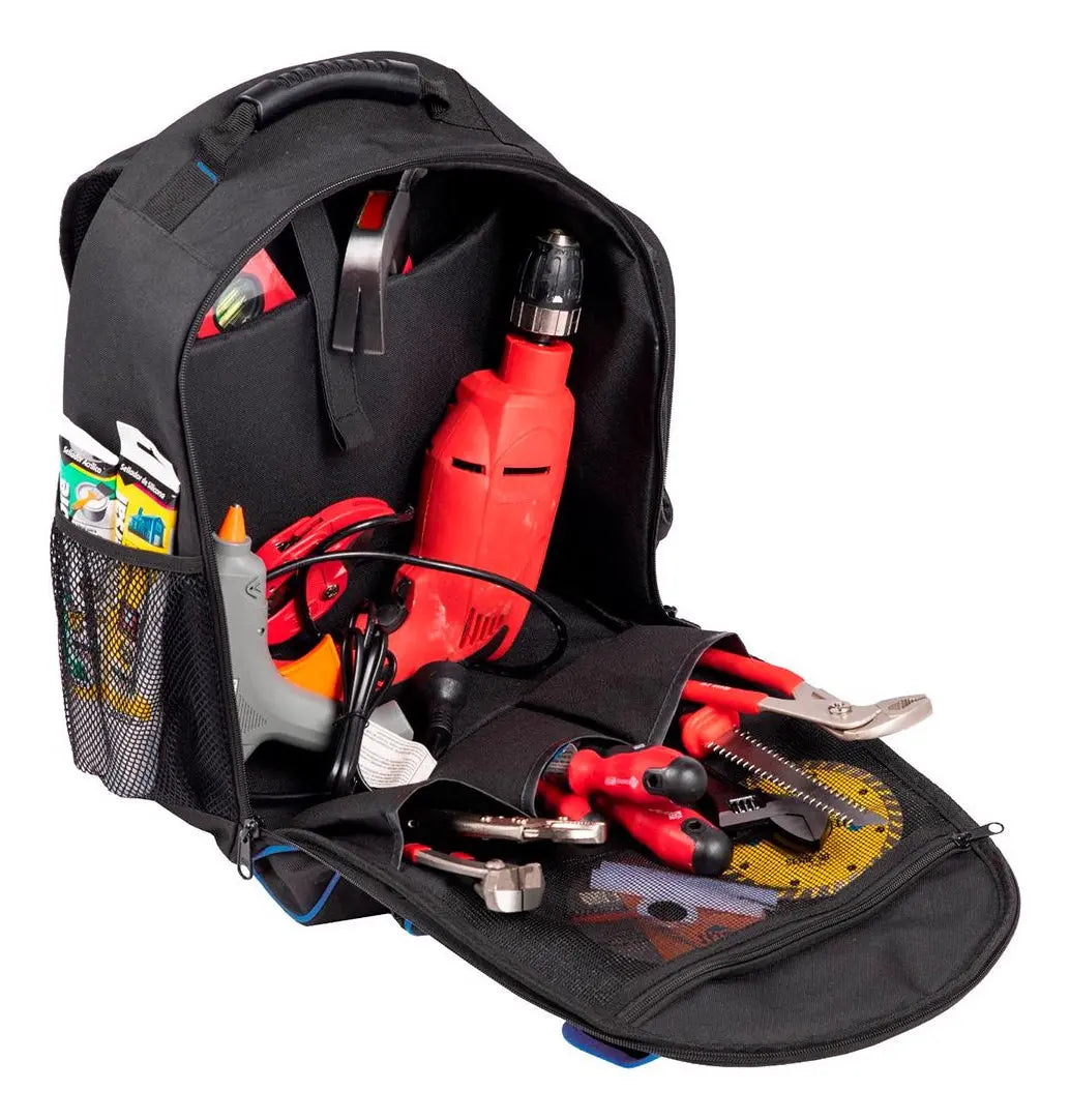 Mochila Porta Herramientas BULIT Reforzada Bolsillo Notebook Bulit