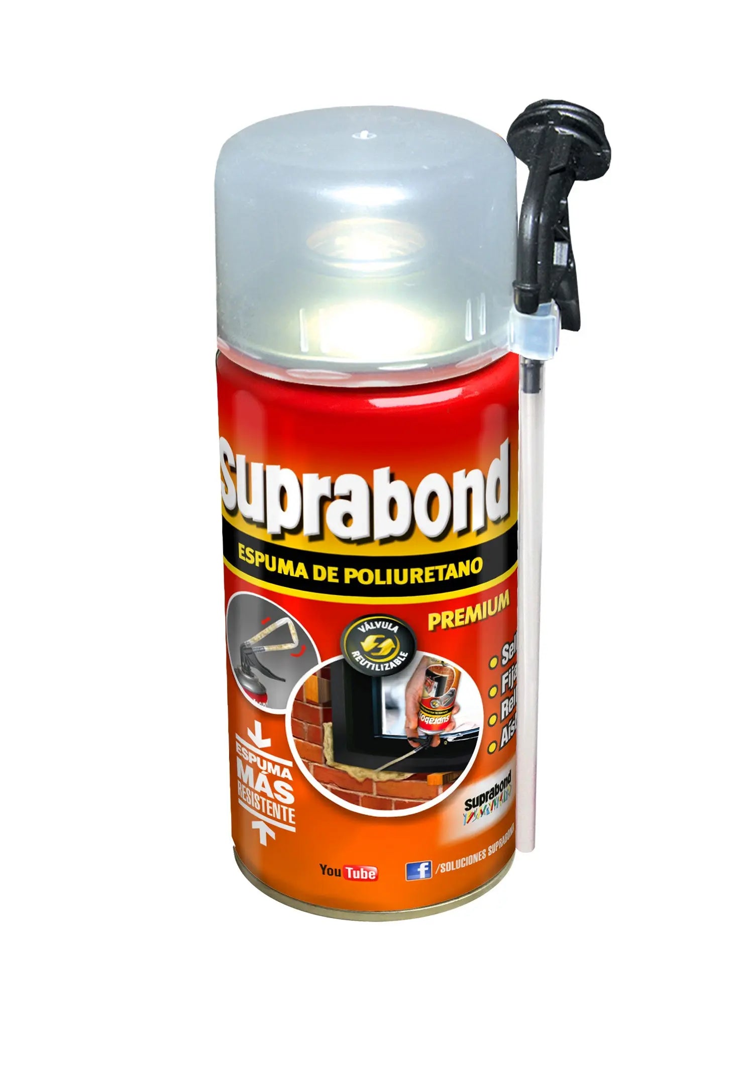 Espuma de Poliuretano Suprabond Premium - 300ml. Suprabond