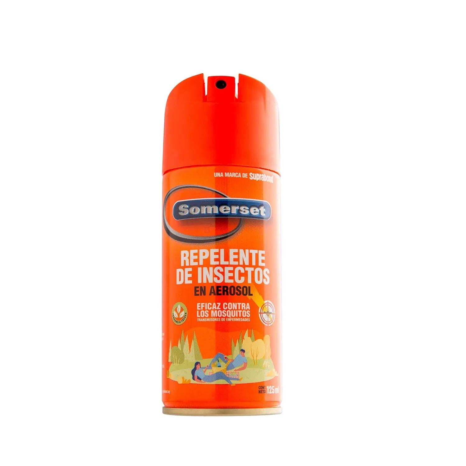 Repelente de Mosquitos Somerset Aerosol 125 Ml Uso Diario Somerset
