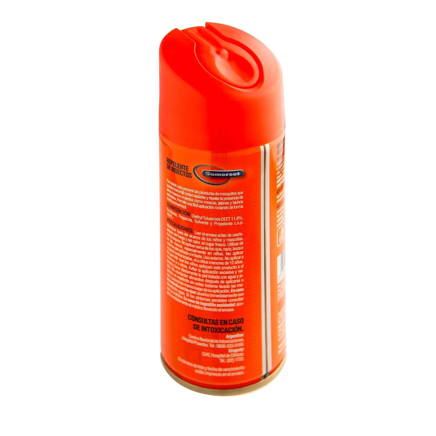 Repelente de Mosquitos Somerset Aerosol 125 Ml Uso Diario Somerset