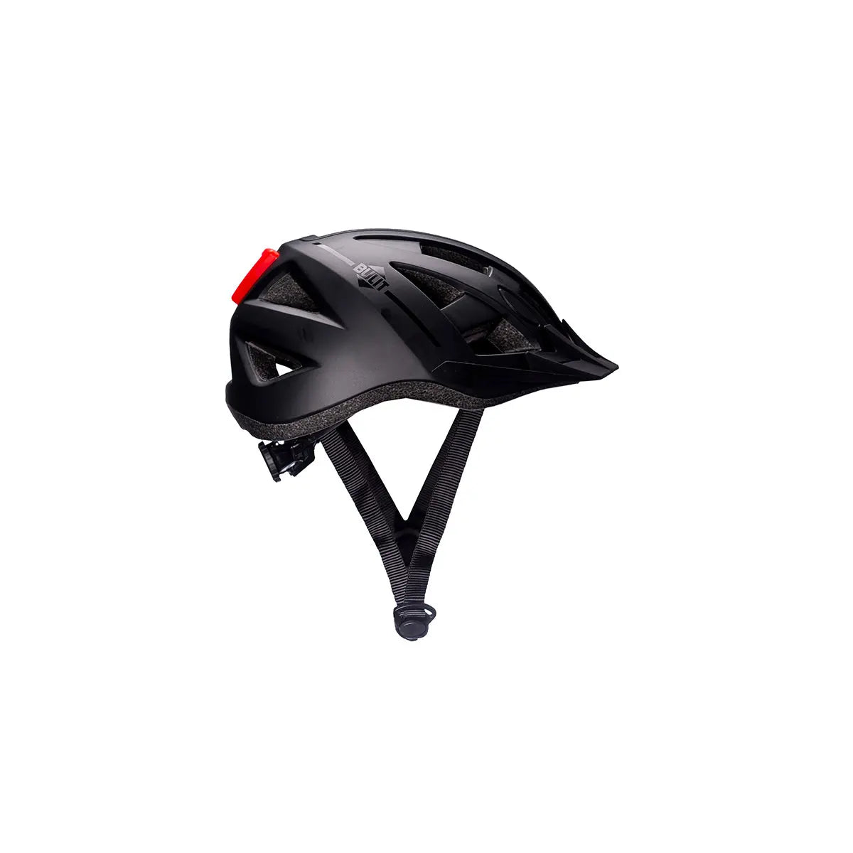 Casco Bicicleta BULIT Ultra Liviano con Luz Led - Negro Talle M Bulit