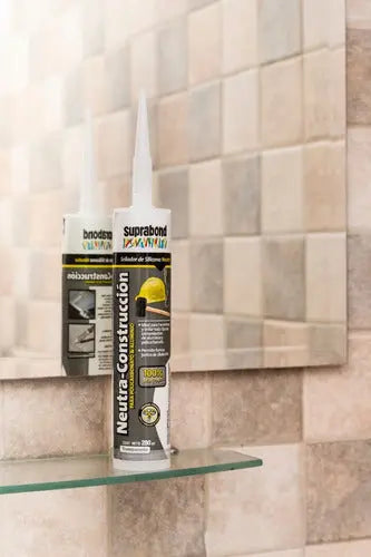 Sellador de Silicona Suprabond Construcción Neutra - Transparente 280ml