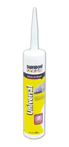 Sellador de Silicona Suprabond Universal - Blanca 280ml