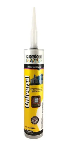 Sellador de Silicona Suprabond Universal - Negra 280ml