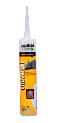 Sellador de Silicona Suprabond Universal - Transparente 280ml