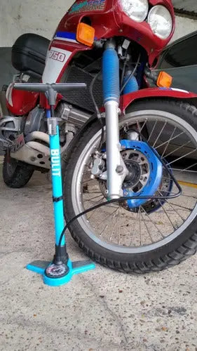 Inflador BULIT con manómetro serie 600 - grande