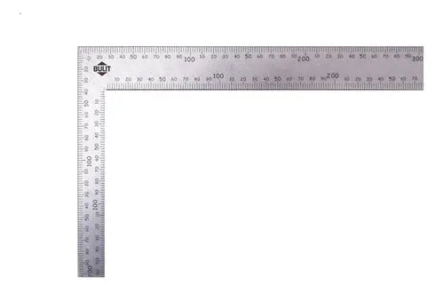 Escuadra de acero inoxidable BULIT de 30 cm